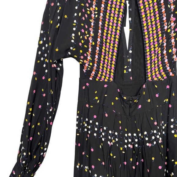 Free People Coryn A line Pleated Twee Holiday Women’s Mini Dress Sz 2 - Picture 11 of 12